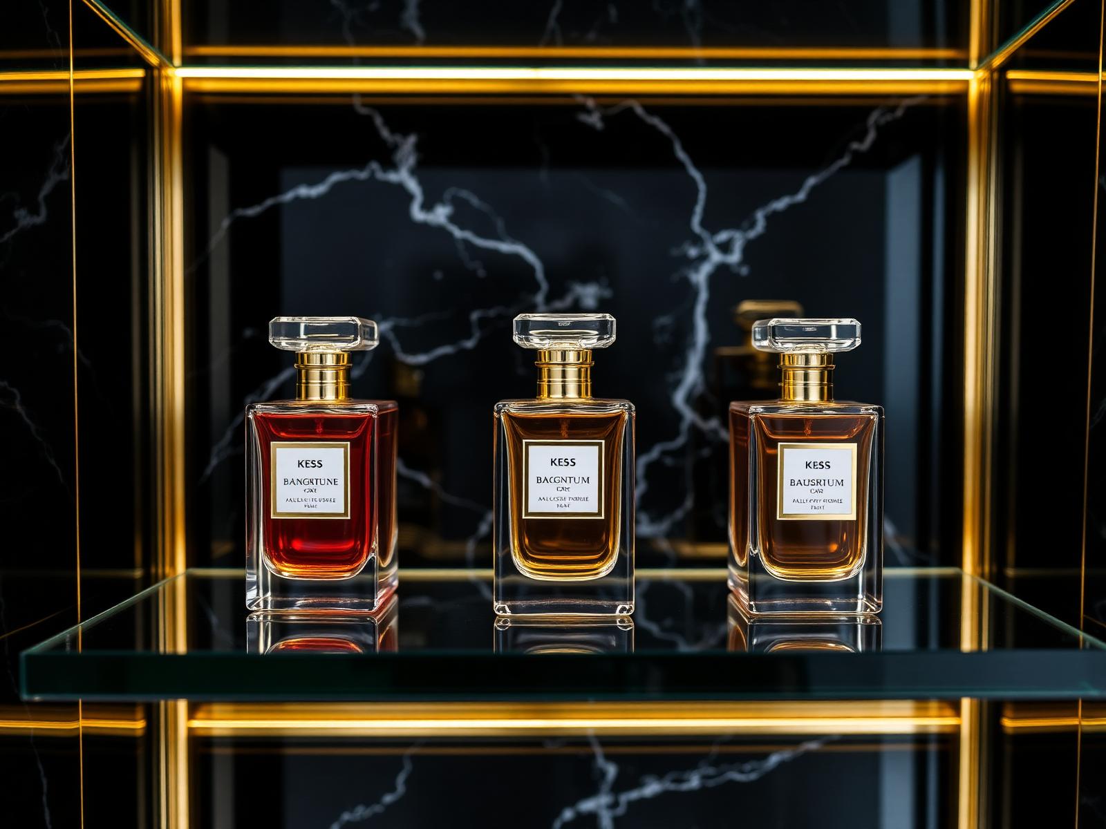 Designer fragrance bottles